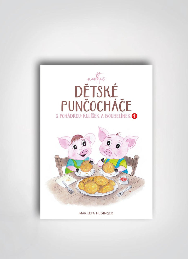 Detské pančucháče v knižke s rozprávkou – ROZPRÁVKY I (ružové)