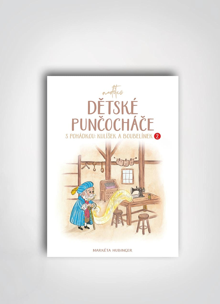 Detské pančuchy v knižke s rozprávkou – ROZPRÁVKY II (biele)