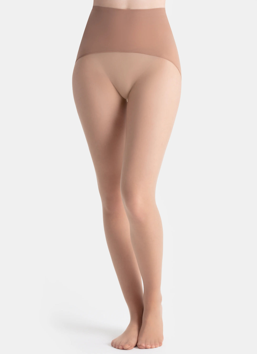 5 PACK: Pančuchy s vysokým pásom | nadotec ELEGANCE | 30 DEN béžová